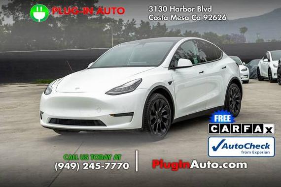 TESLA MODEL Y 2020 5YJYGDEE1LF029717 image